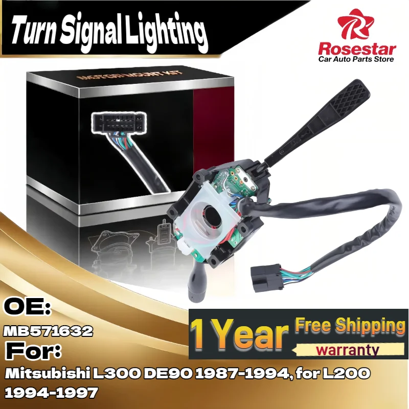 

Для Mitsubishi L300 DE90 L200 автомобильный переключатель указателя поворота OE MB571632