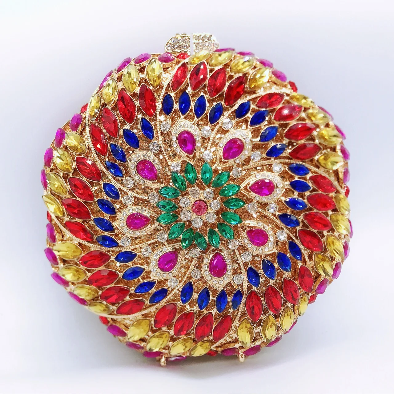 

Вечерняя сумка с круглым цветком и стразами, клатчи для женщин, свадебные сумки с кристаллами и цветочным принтом, женские коктейльные кошельки 0, продано