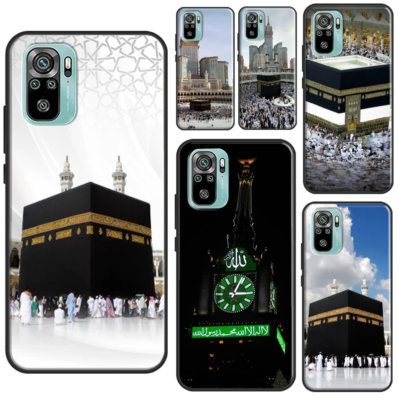 Holy Mosque Makkah Case For Xiaomi Redmi Note 12 Pro 8 9 10 11 Pro 9S 10S 11S 12S Redmi 12C 10C 9C 10A Cover