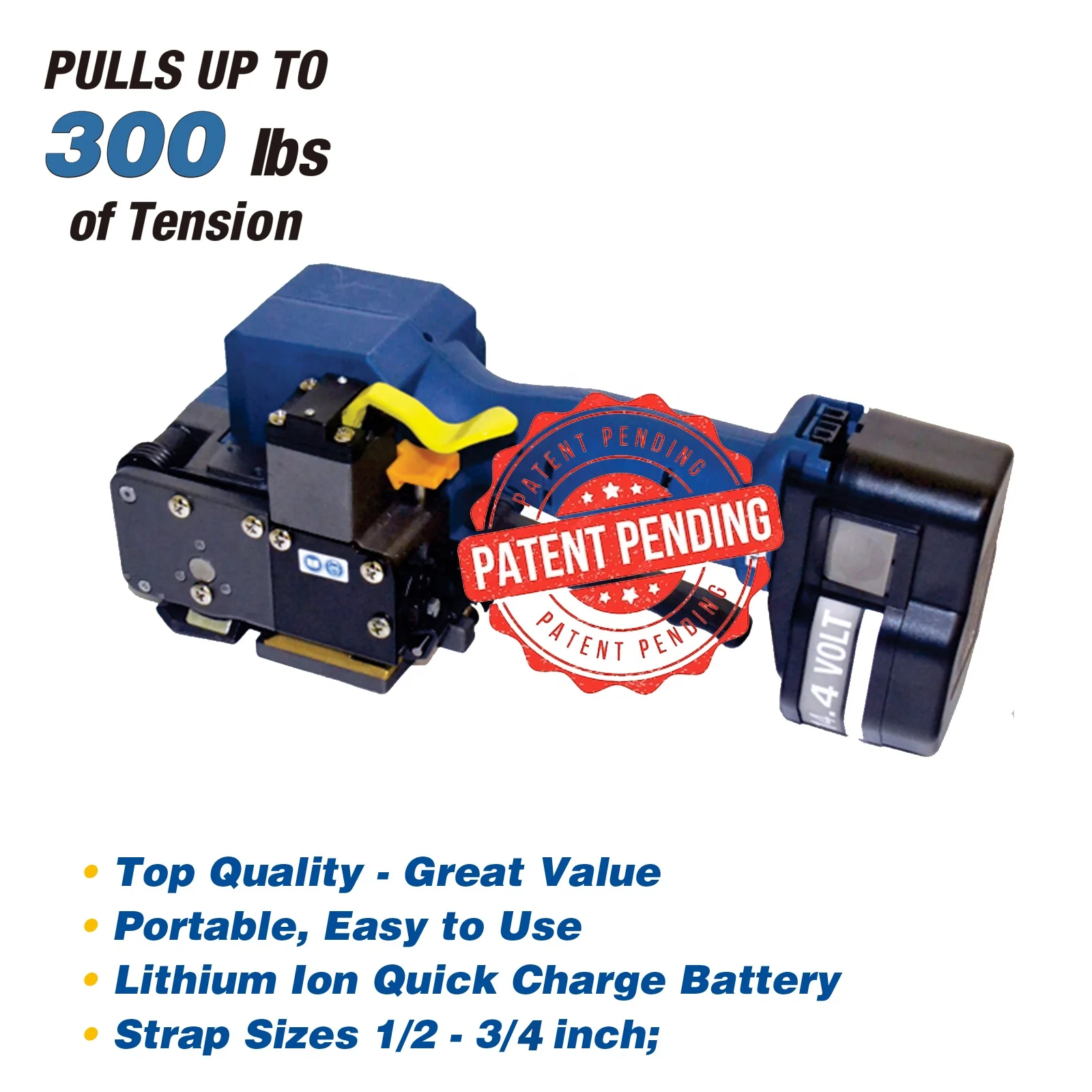 Promoção ferramentas elétricas palete cintar selo que faz a máquina pp pet cintar alimentado por bateria máquina de cintar hot melt