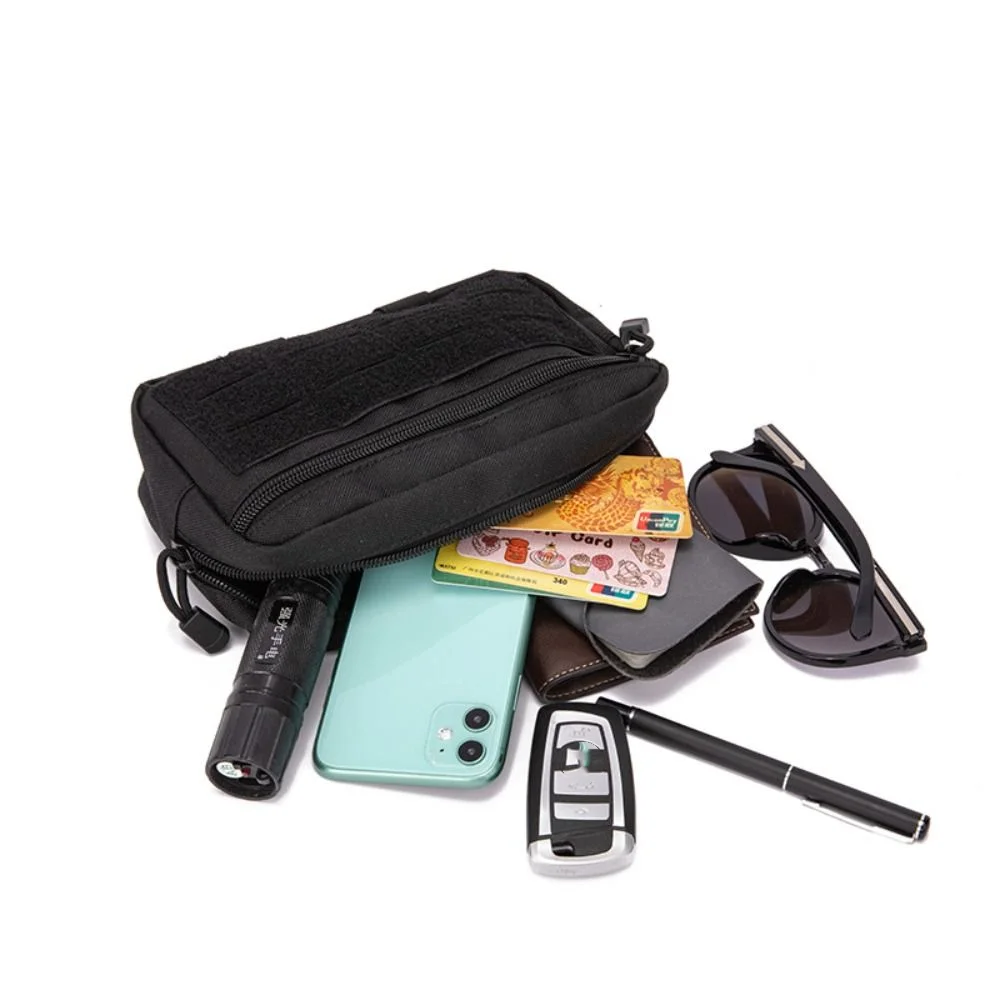 

Wallet Nylon Men Molle Pouch Multifunctional Portable Climbing Belt Bag Hanging Waist Bag Tool Pouch Magazine Bag Hiking