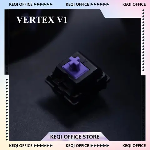 VERTEX V1 Linear Switches Factory-Lubed Version（With Jars）Mechanical Keyboard DIY Factory Lubed Version Jwick PC Custom Gift