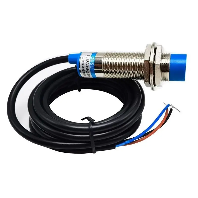 Class A Proximity Switch Sensor NPN Normally Open Two Meters X High Performance Metal Induction LJ18A3-8-Z/BX Three Wire