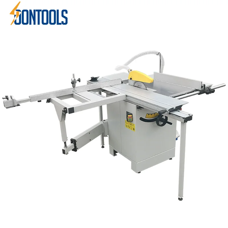 Wood Sliding Panel Saw Table With Scoring Blade