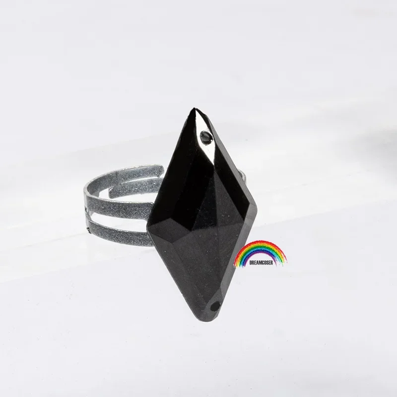 Genshin Impact Hutao Cosplay wig Game Accessories Rings Props Stage Property Ring Set Jewelry Project Characters Props Ring Gift