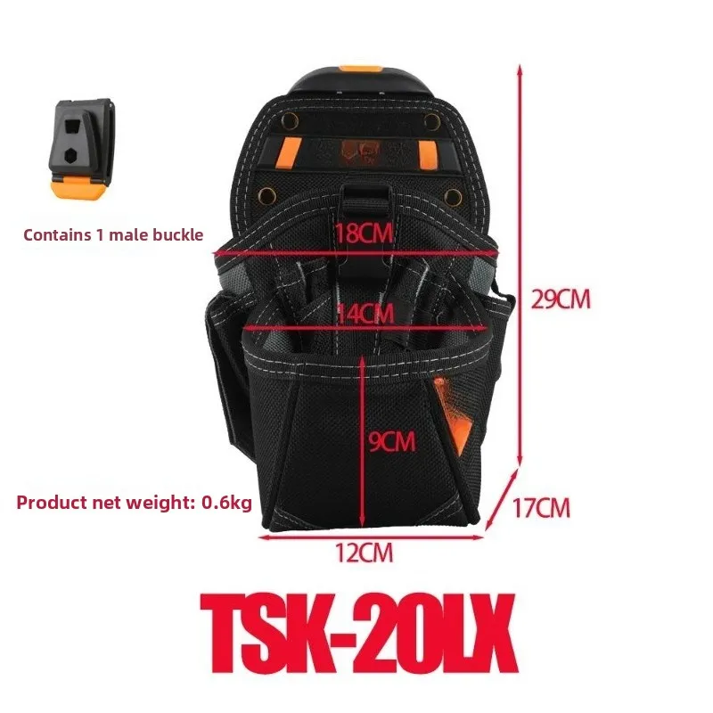 Hardcore quick hanging kit, TSK-20LX large electric drill kit, tool bag multi-function