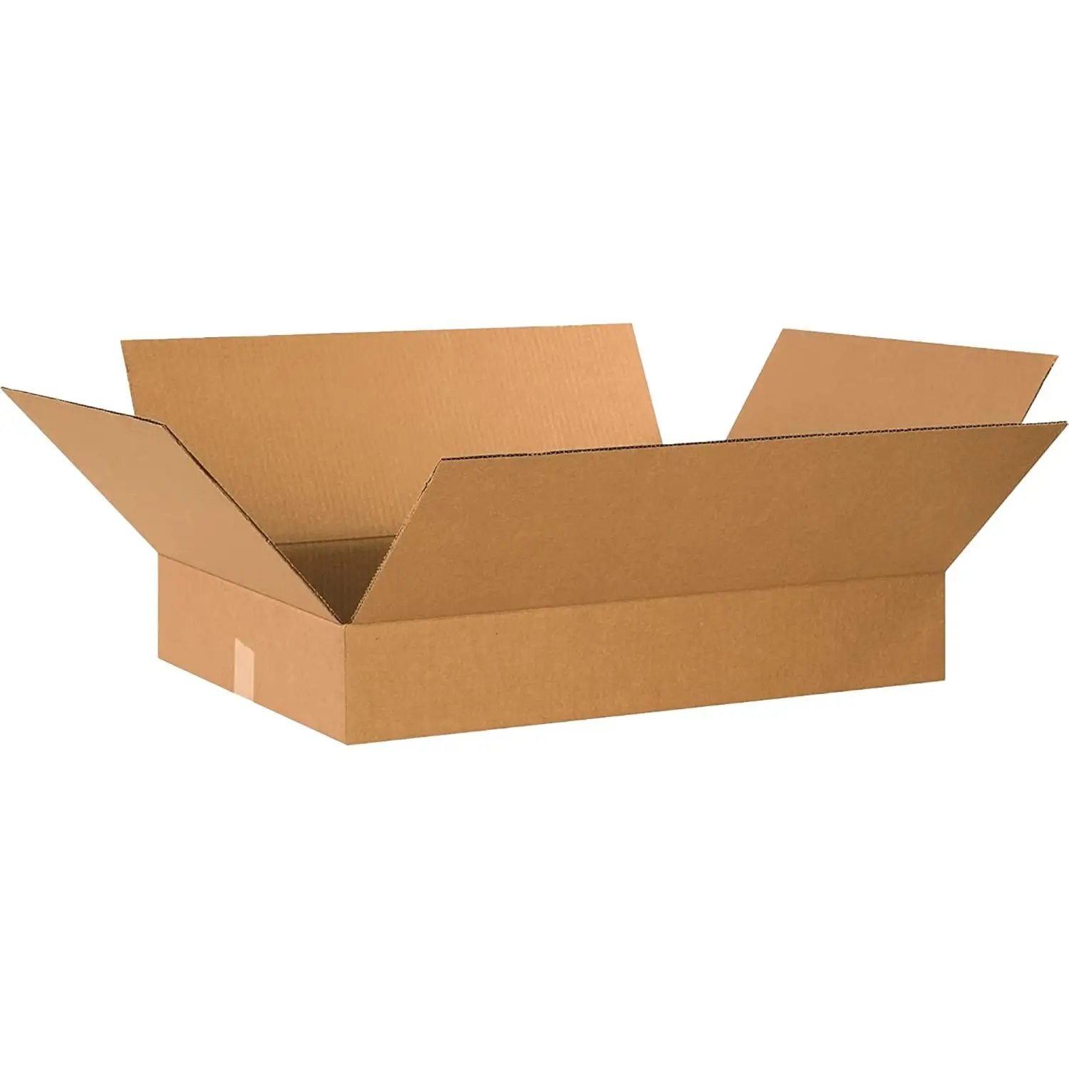 

Flat Corrugated Cardboard Boxes 24x18x4 Inches, 20-Pack for Packing Moving Storage