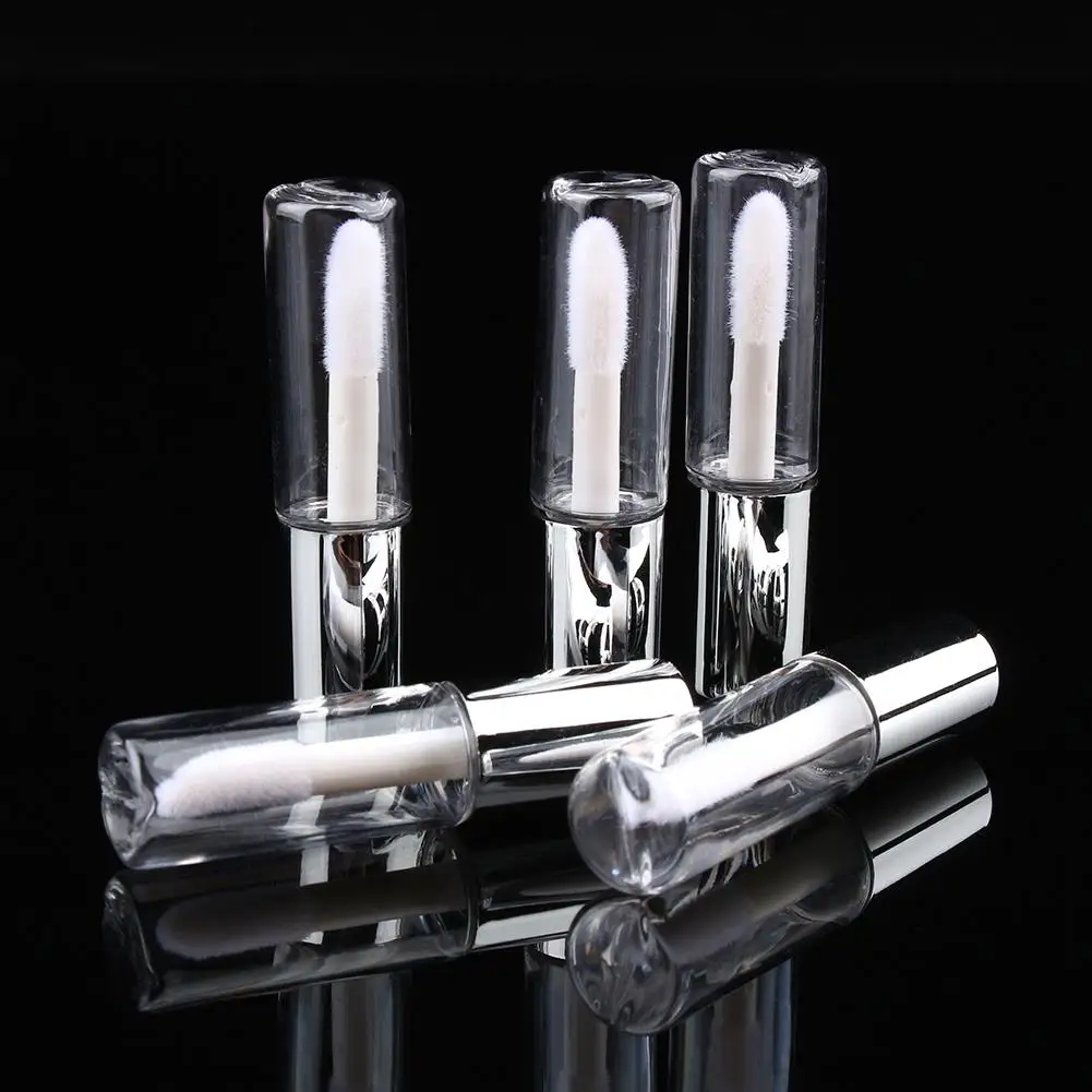 45pcs/Lot DIY Mini Lip Gloss Tubes Transparent Cosmetic Containers 1.2ml Beauty Makeup Tool - Empty Lipstick Bottles for