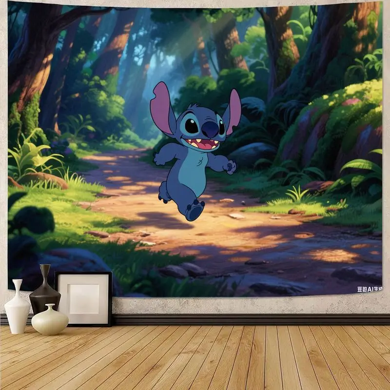 

1 шт. стежка мультфильм Диснея гобелен красочные лесные приключения настенный художественный домашний декор идеально подходит для детских комнат и фанатов