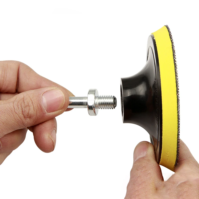 Polierscheiben-Werkzeuge 125mm Schleifpapier Schleifmittel für Auto Motorrad Metall Holz Bohrmaschine Schleif- und Polier-Set – Detail 5