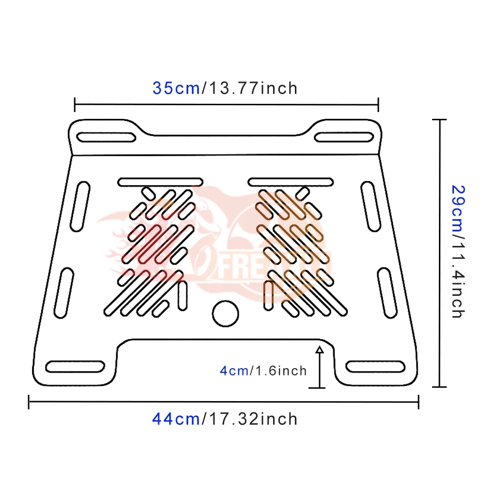 Universele Voor HONDA CRF300L CRF300L/Rally 2025 CRF300L Houder Beugel Achterrek Uitbreiding Bagage Rails Ondersteuning Plank case
