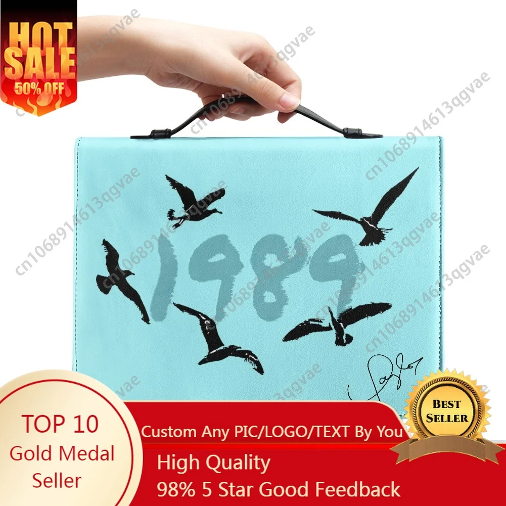

Hot 1989 USA Singer S-Swifties Custom Bible Bags Christian Gifts Covers Bible Pack Waterproof Leather Bag Pockets Package Case
