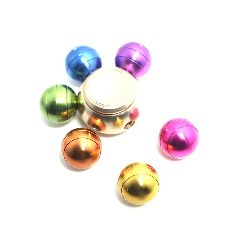 Metalowa ręka Spinner Fidget zabawka dekompresyjna żyroskop na czubku palca EDC fajne rzeczy gadżety dla dzieci dorośli Antiestres Juguete Ansiedad