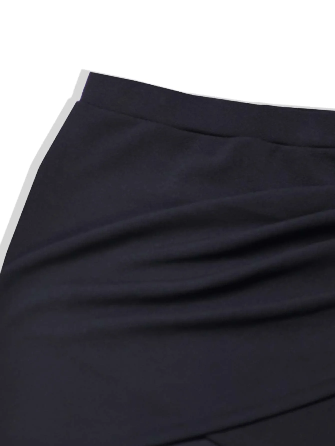 Mini jupes fendues noires pour femmes, Sexy, Club, taille haute, jupe fendue, Streetwear, fête coréenne, mode irrégulière, Slim, ligne A, été