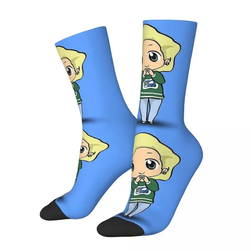 

Happy Golden Girls Rose Nylund Chibi Men Women Socks Windproof Novelty Spring Summer Autumn Winter Stockings Gift