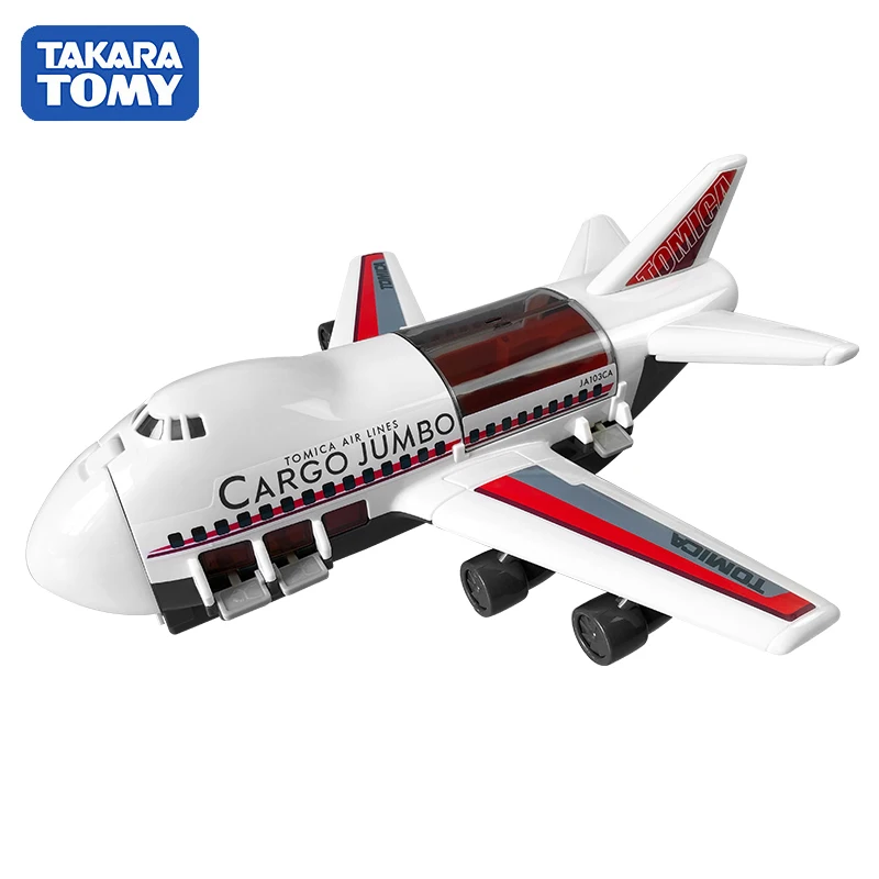 TOMY Series Peripheral Cool Simulation Transport Aircraft Model 39CM Detachable Children's Toys Boys and Girls Birthday Present