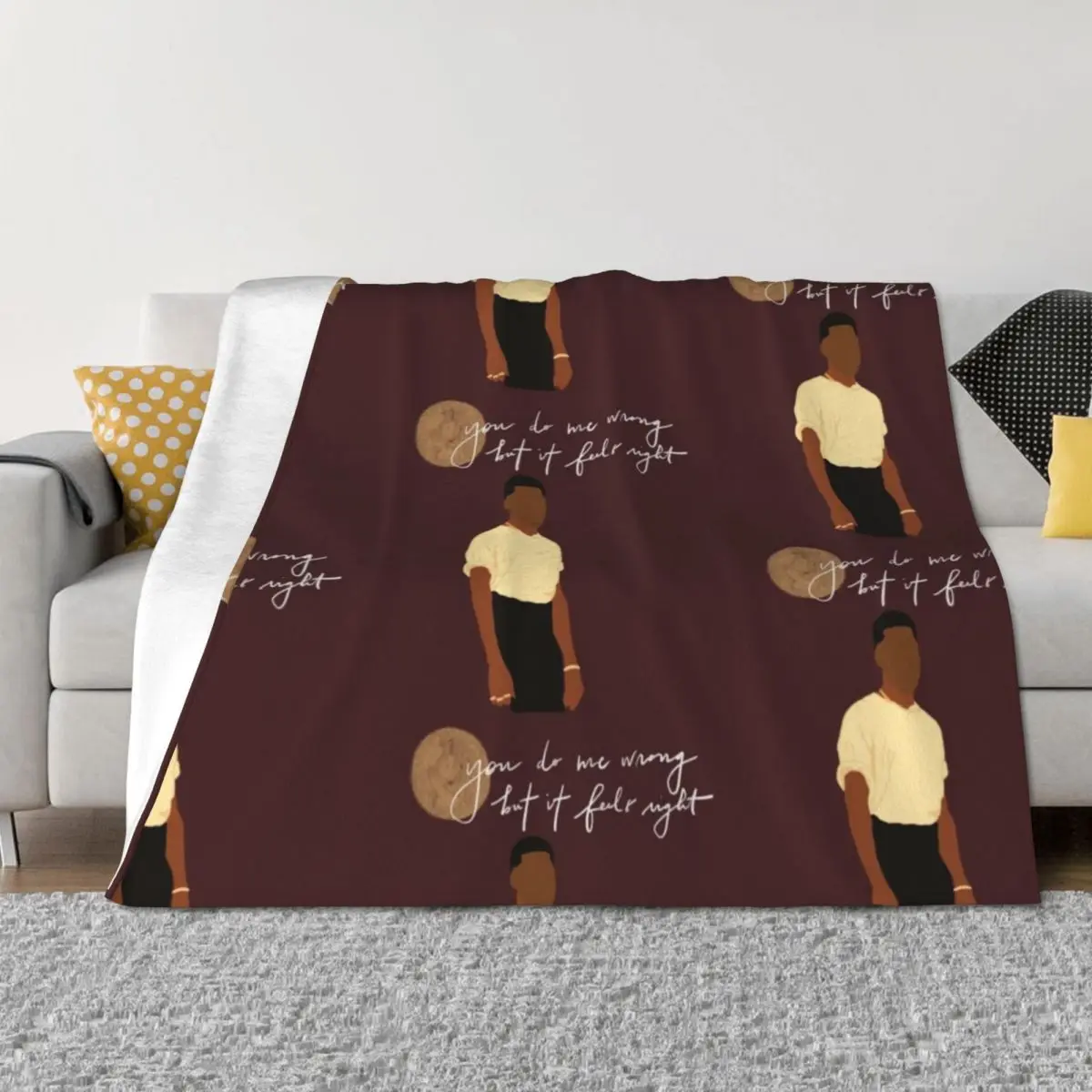 

you do me wrong but it feels right - giveon Throw Blanket manga Summer Sofa Throw Blankets