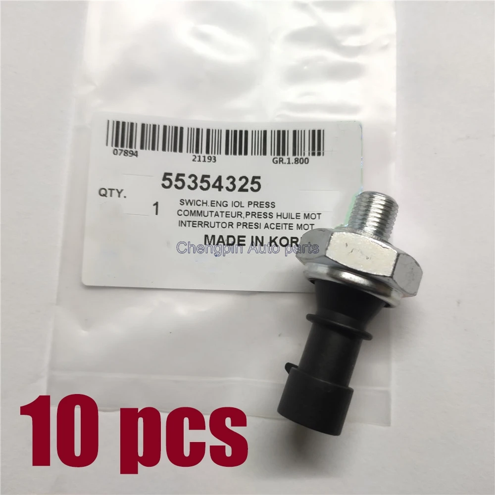 10X Oil Pressure Switch ASSY Sensor Original 55233423 55354325 90336039 For Chevrolet Aveo Cruze Fiat Orlando Opel Vauxhall