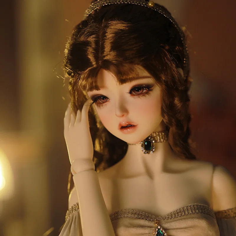 Fantasy Angel 1/3 BJD Doll Hera Elegant Lady In Fishtail Dress With Wavy Hem  Ball Jointed Dolls