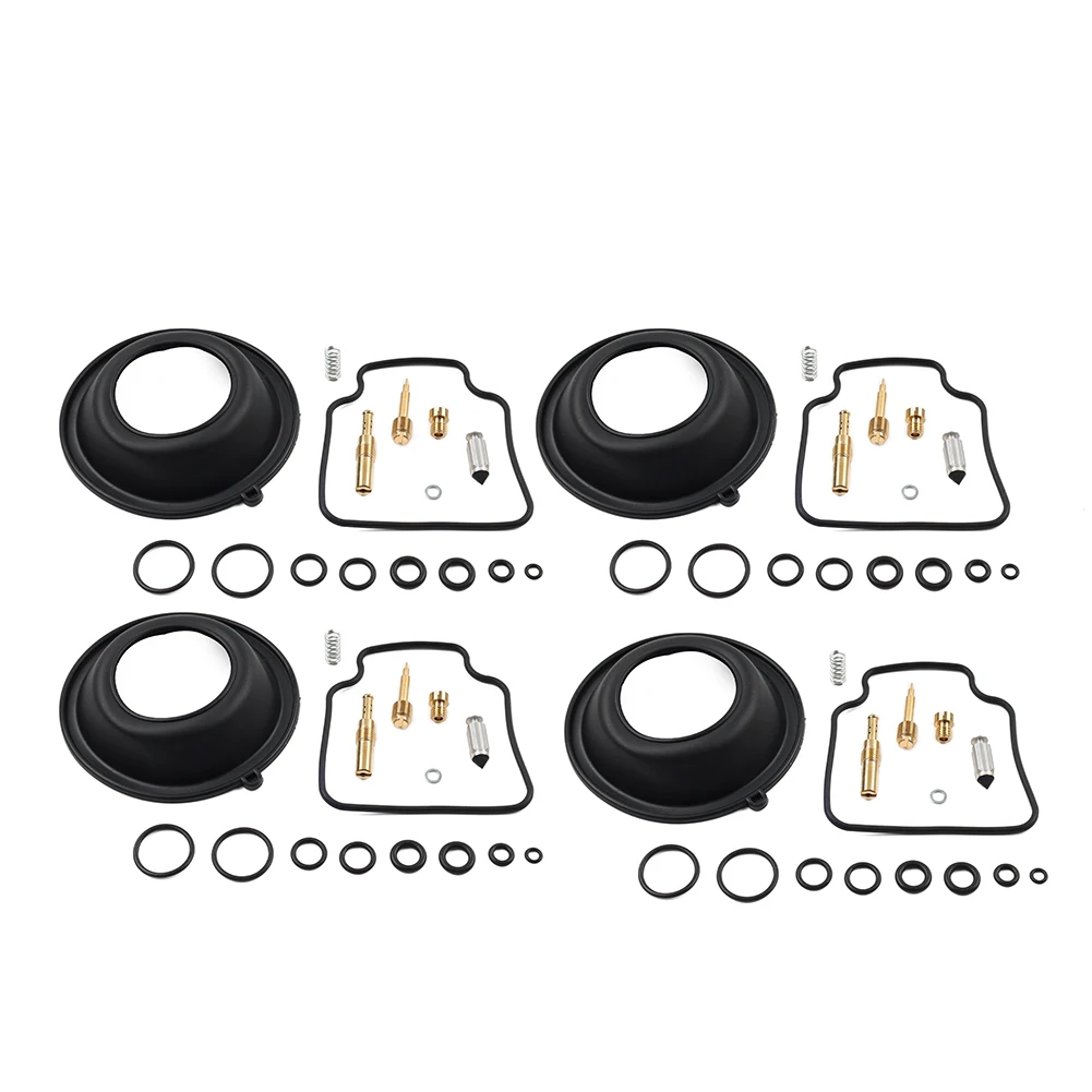 4 Sets Motorcycle Carburetor Carb Repair Rebuild Kit For Honda CB1300DC CB 1300 DC X4 SC38 1997-2003