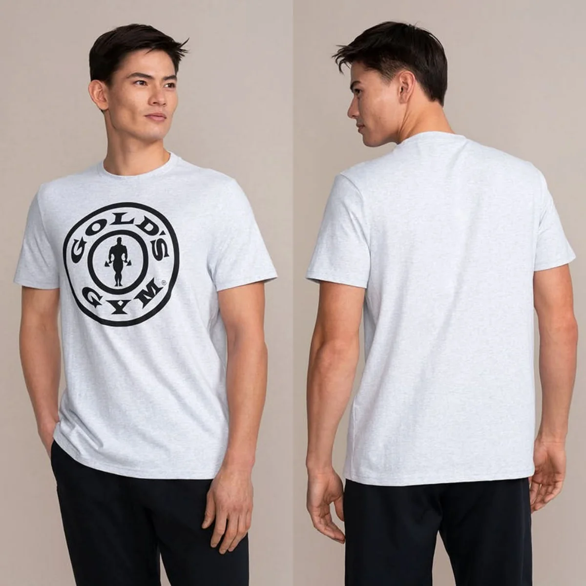 2026 Gold's Gym - Weight Plate Fitness T-Shirt High-end Luxury Unisex Style Both of Men and Women