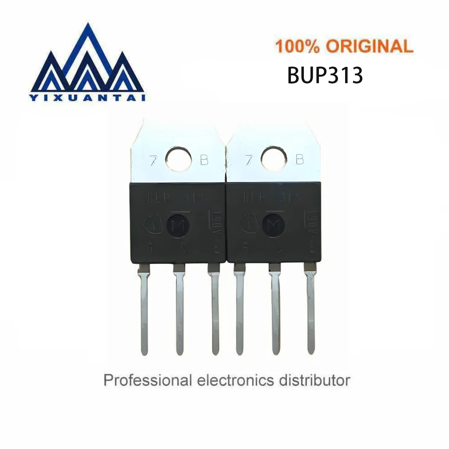 

5pcs/Lot BUP313 BUP313D 【IGBT TO-218 Insulated Gate Bipolar Transistor, 42A, 1200V】New and Original