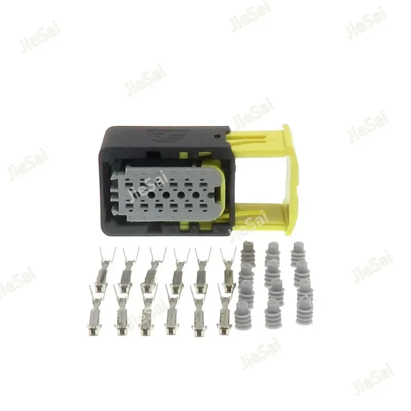 12 Pin 2-1703639-1 Auto Urea Pump Plug Electrical Waterproof Connector For Bosch Wiring Harness Socket