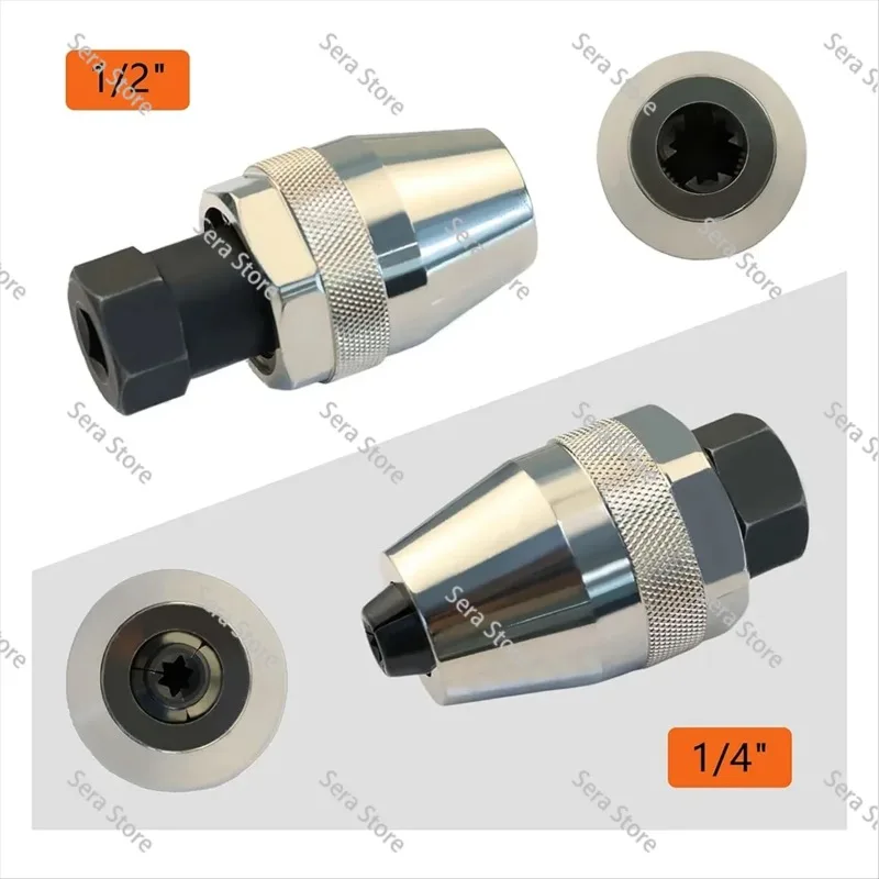 Broken Bolt and Stud Extractor Tool,Grips and Removes 1/4in To 1/2in Studs,Broken Bolt Remover for Broken, Damaged Studs