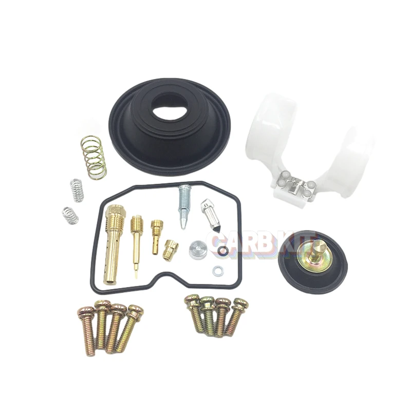 Motorcycle Carburetor Repair Rebuild Kit Float Diaphragm For Kawasaki EX250 F Ninja 250R 1996-2007