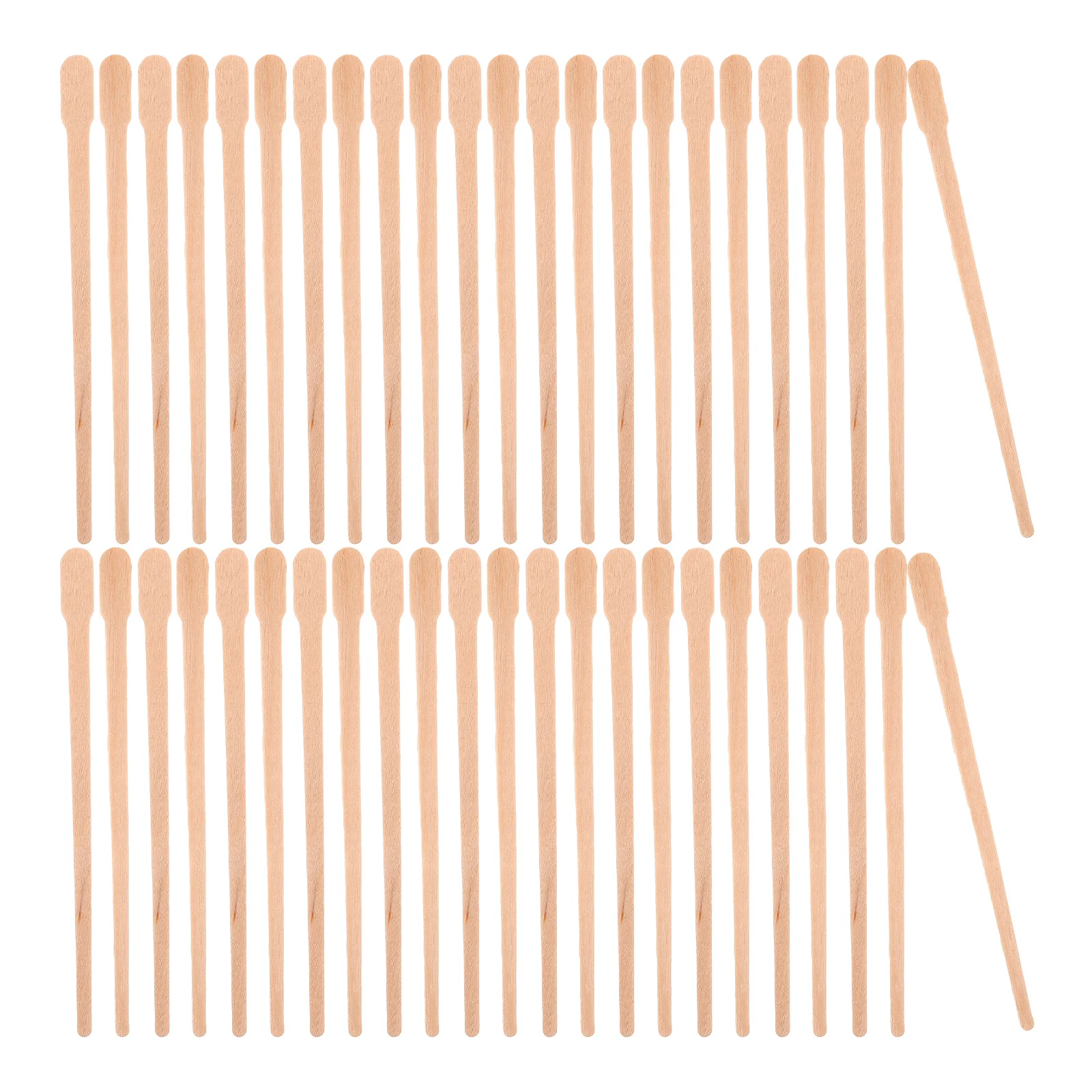 

100pcs Waxing Wooden Sticks Body Removal Rods Nose Hair Eyebrow Wax Applicator Hard Wax Sticks Body Hair Waxing Personal Care