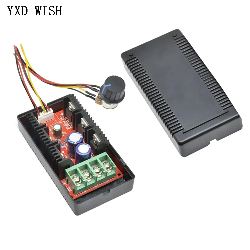 2000W 40A DC Motor Speed Controller DC 12V 24V PWM HHO RC Car Fan Speed Regulator Adjustable Power Control Switch Soft Starting