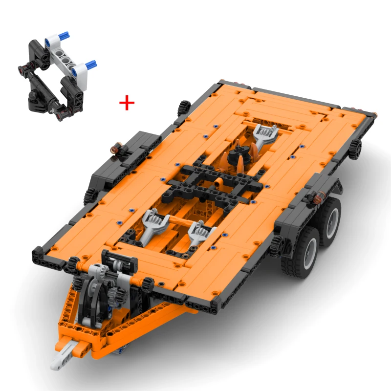 NIEUWE Technische Pickups F-150 Raptor Trailer Auto Upgrade Versie Model Bouwstenen DIY MOC 42126 Bricks Assembly Kinderen Speelgoed Gift