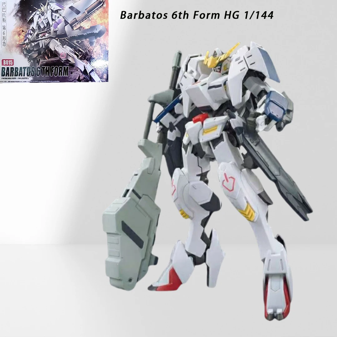 

Barbatos 6th Form HG 1/144 Iron Blood Legion Assemble The Model Children'S Mecha Toy Desktop Decoration Holiday Gift Collectible