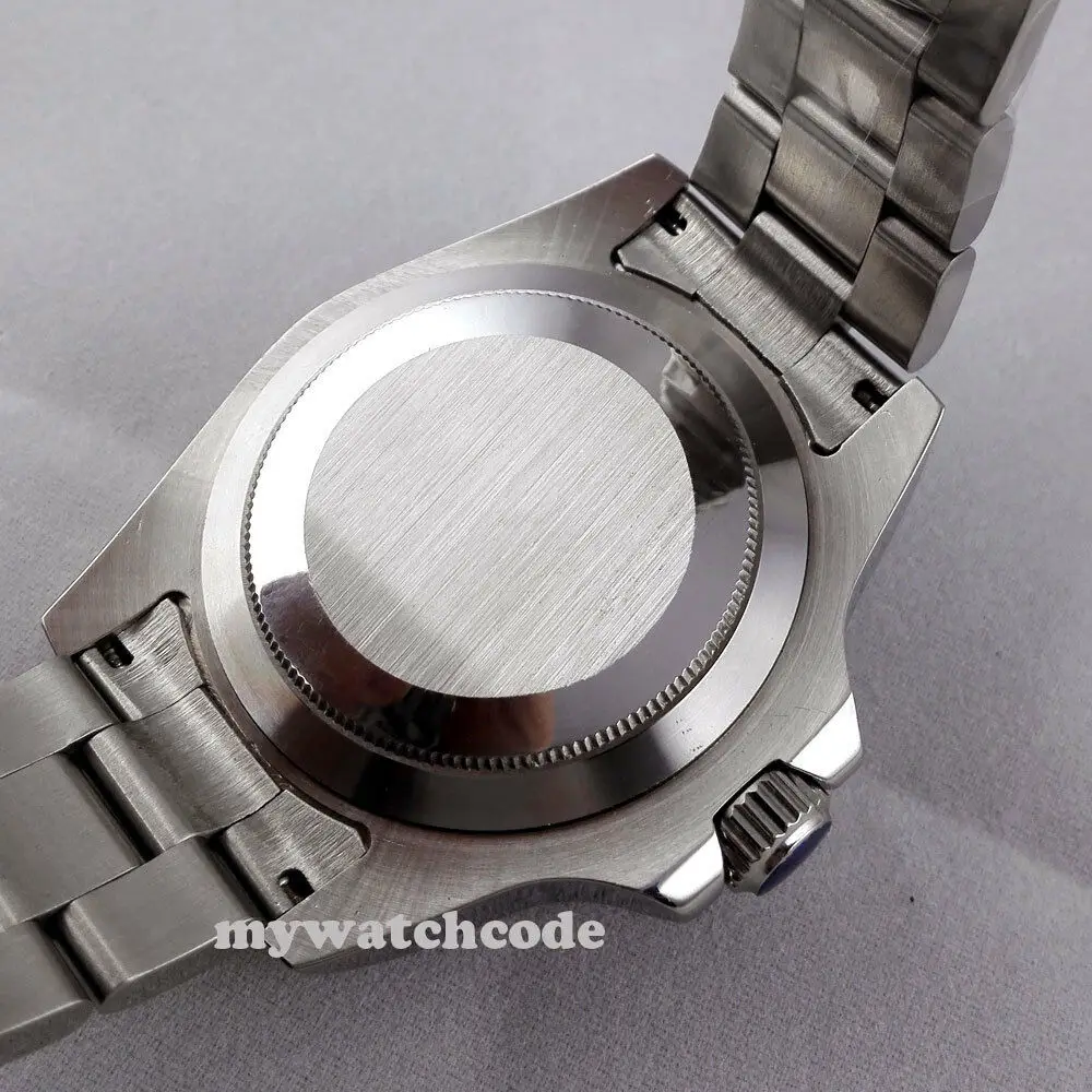 43mm Sapphire Glass Sub Watch Case Fit ETA 2824 2836 Miyota 8215 Japan NH35A NH36A MOVEMENT