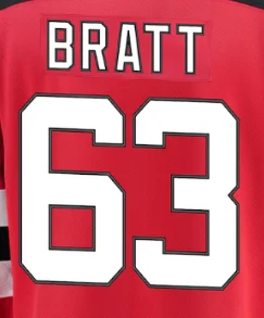 Camiseta de hockey sobre hielo para hombre y mujer, Jersey con bordado personalizado para jóvenes, #13, HISCHIER #86, Chelsea #63, BRATT, nueva marca famosa