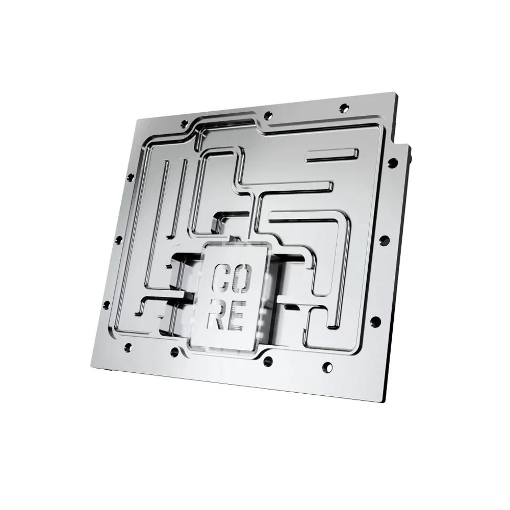 Alphacool Core Water Block Serve For PowerColor Red Devil AMD Radeon RX 9070XT 16GB Graphics Card Cooler With Backplate