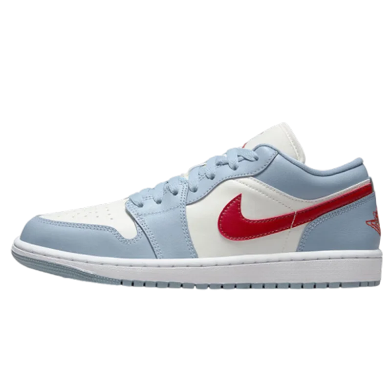 Jordan Air Jordan 1 Sapatos de cano baixo de couro Retro Tênis de basquete Moda Masculina Sapatos Femininos