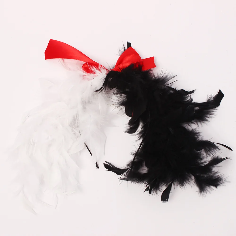 Halloween Puppy Tutu Dress Black White Tulle Outfit  Mesh Skirt Matched Hair Accessory Set Seasonal Casual Festive Occasion Wear