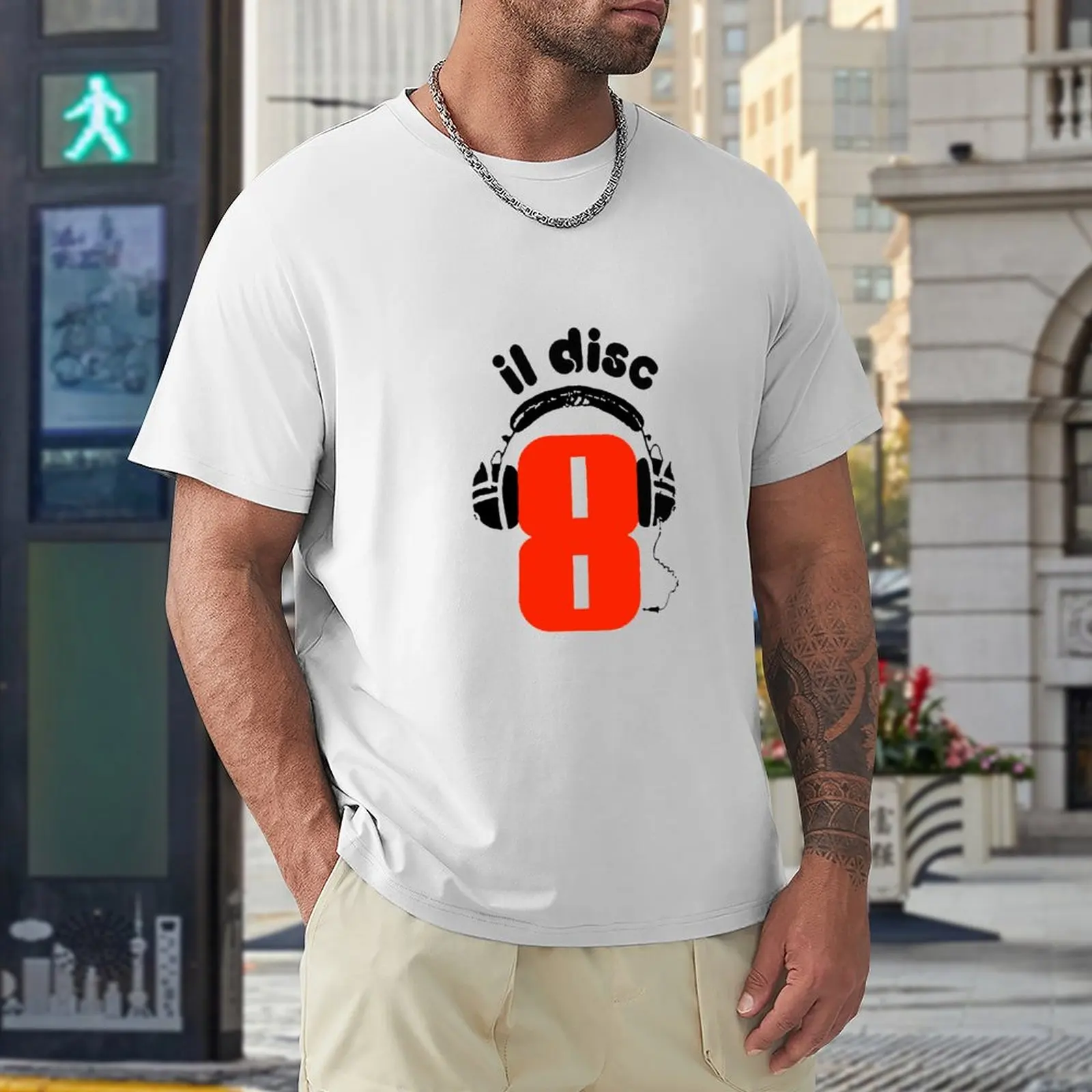 Il Disc8 Italo Disco T-Shirt custom t shirts anime summer tops big and tall t shirts for men