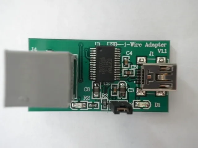 Programador universal de 1 cable (DS9097 / DS9490) Programador DS2502