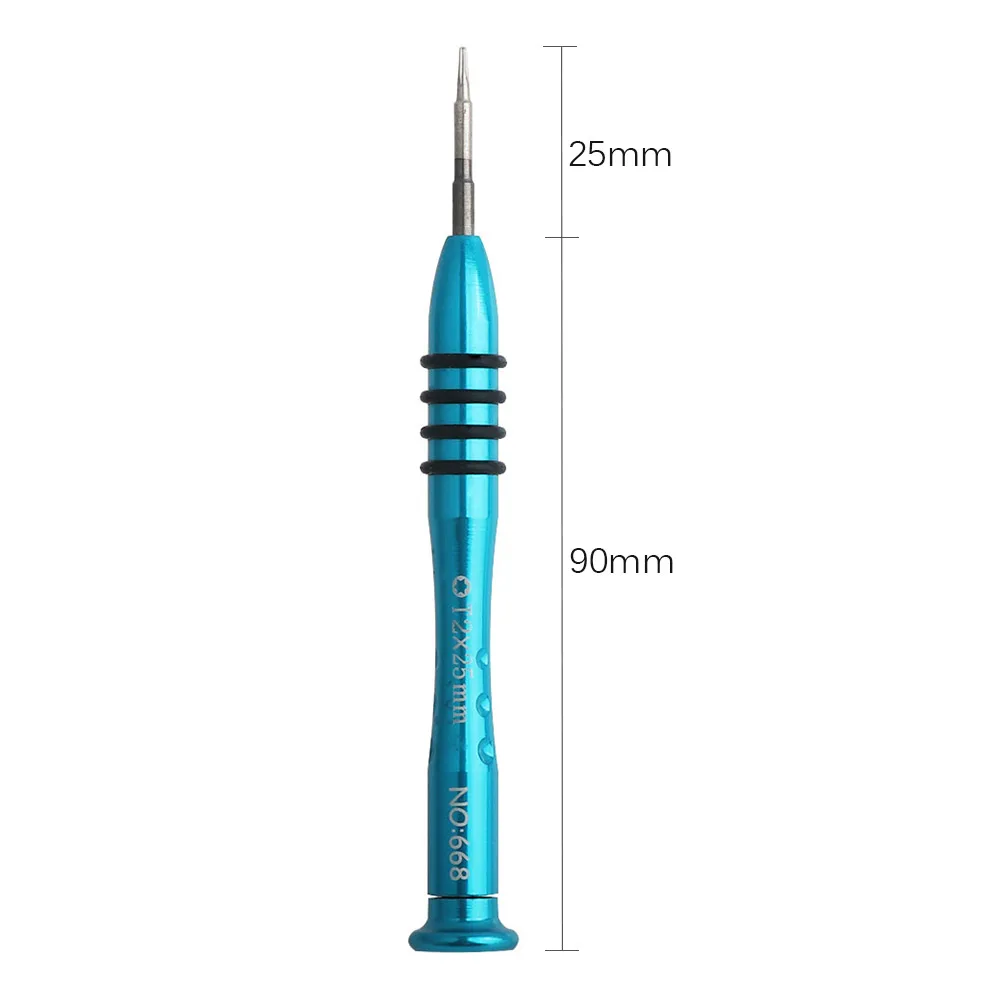 6-Point Star T2 Torx obeng presisi magnetik, untuk Huawei OPPO VIVO Android alat perbaikan pembukaan ponsel pintar