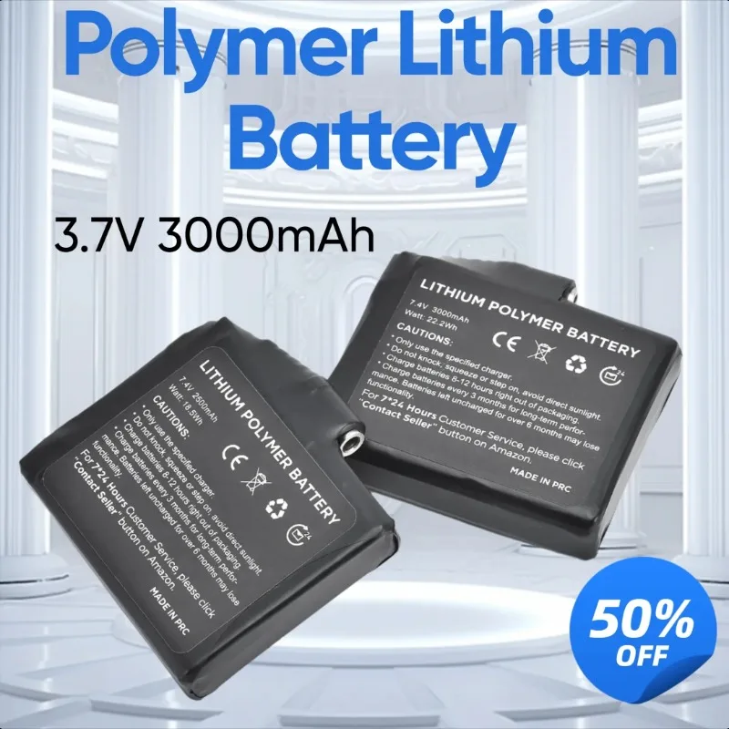 

3.7V 3000mAh for Bluetooth Speakers Various Types of Electric Saws Other Products Polymer Lithium Battery