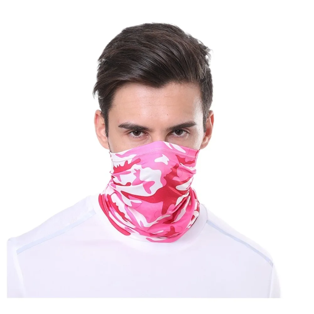 Breathable Mountaineering Face Mask Sweat-absorbent Sunscreen Cycling Scarf UV Protection Seamless Mountain Climbing Scarf