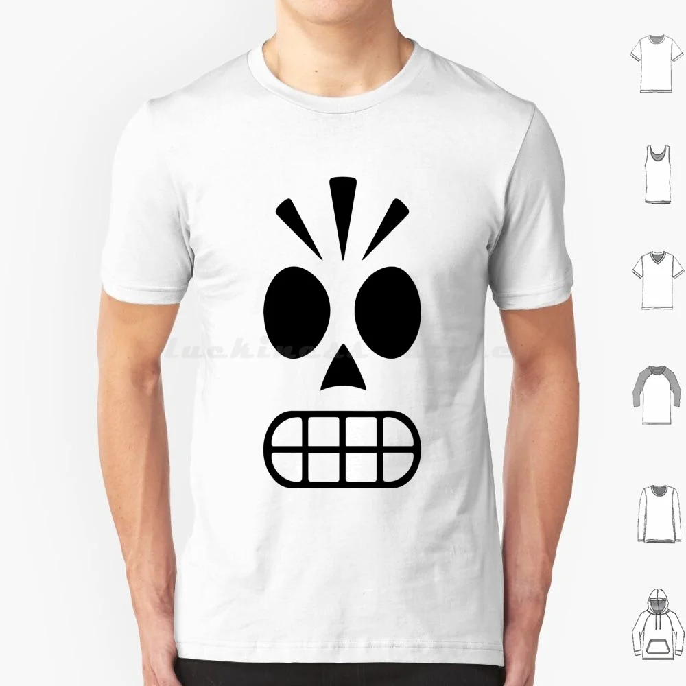 Grim Fandango 2 T Shirt Men Women Kids 6xl Grim Fandango Monkey Island Sam Max Day Tentacle Lucas Art Retrogame Game Pc Game