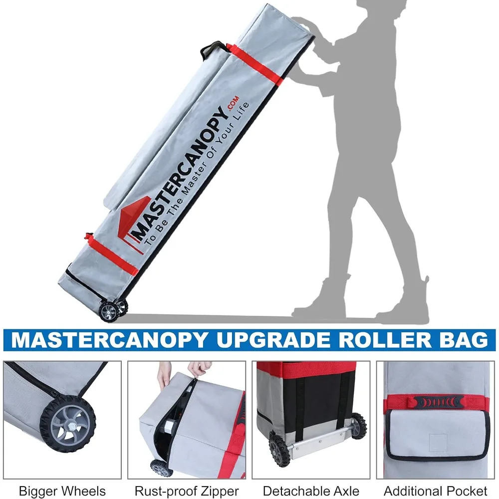 Barraca pop-up de grau comercial 10x20 para abrigo externo instantâneo em branco