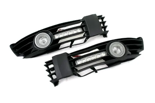 

Car-styling Angel Eye Fog Light With Led Day Time Running Light For Vw Passat B5.5 Best Value Car Parts