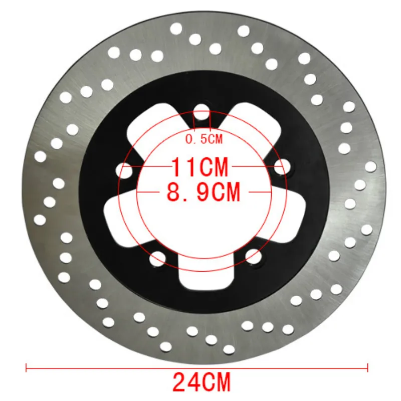 Motorcycle Rear Brake Disc Rotor for Suzuki GSF600 Bandit 94-04 GSX600F 98-02 RF600R 93-96 GSF650 GSF650S 05-06 SV650 99-02