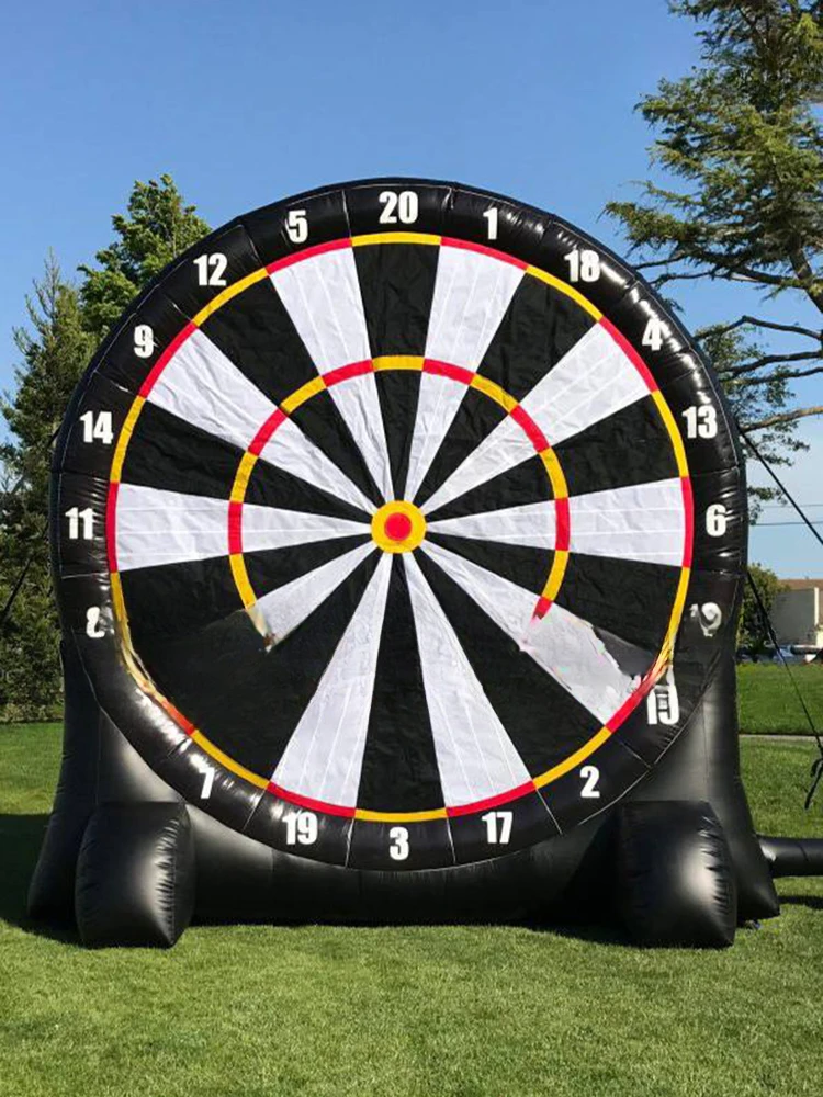 Fun Sports Games Props Inflatable Football Dart Plate Target Nine Palace Grid Hundred Shoots and Hundred Zhongtuan