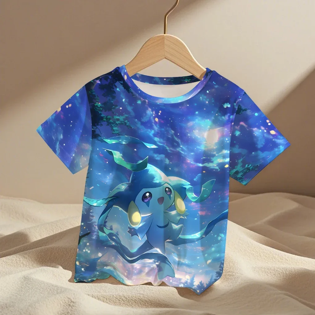 

Pikachu 3D 2025 New Summer Design Cartoon Print Casual Fashion Teens Children Girls Boys Sharp Nice T-shirt
