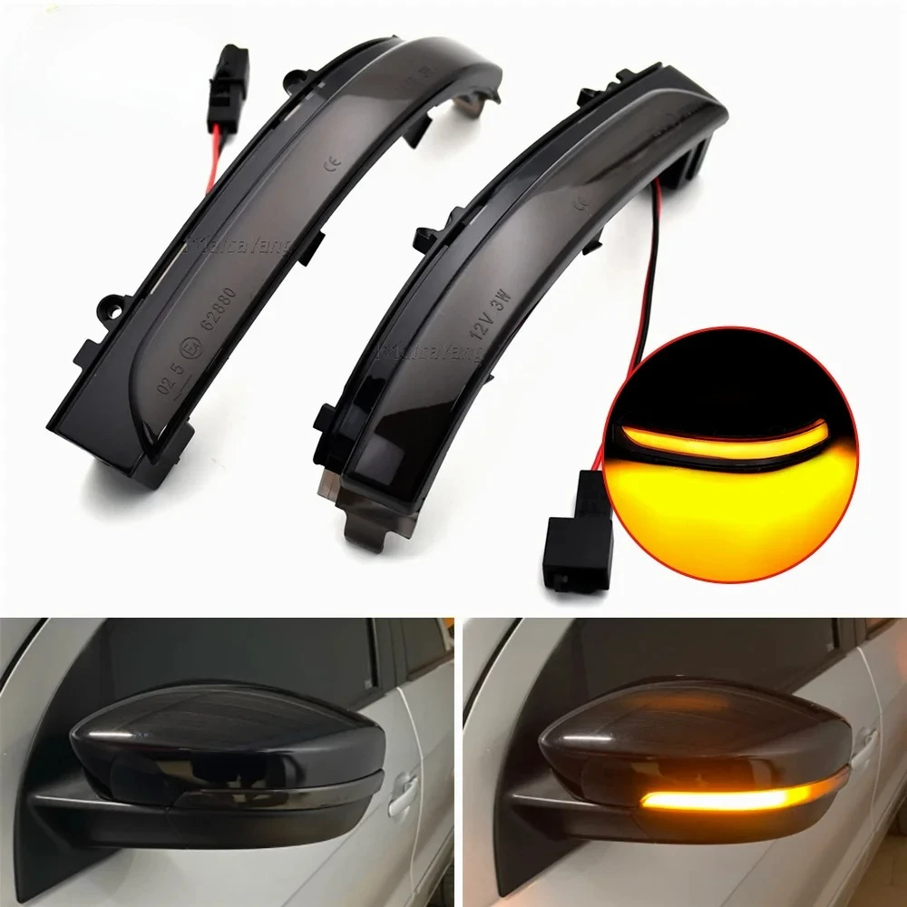 

Mk6 Voyage Saveiro G6 G7 Gol Geracao 6/7/8 UP Spacefox Светодиодный динамический указатель поворота Индикатор последовательности бокового зеркала